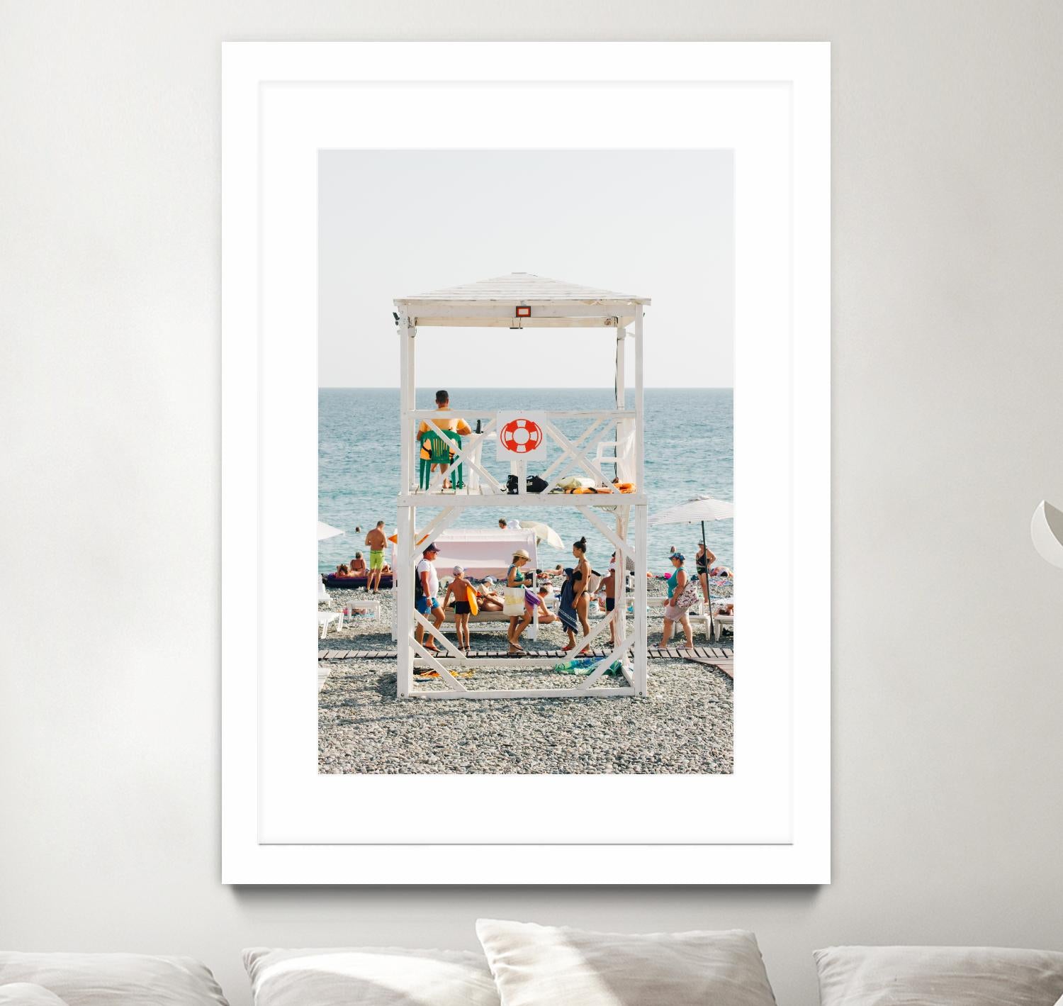 On duty by Pexels on GIANT ART - red sea scene