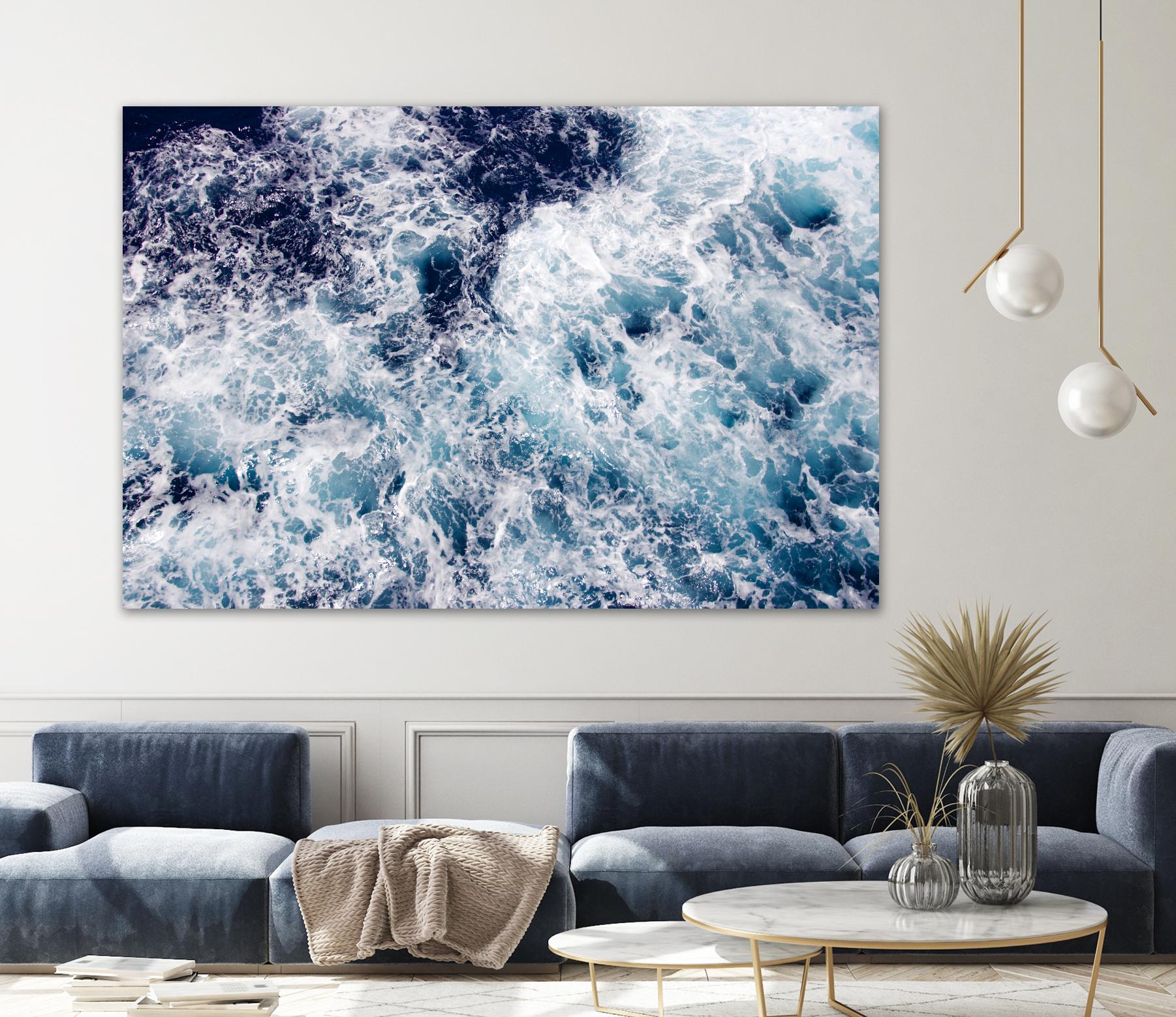 Swirl by Pexels on GIANT ART - white sea scene waves
