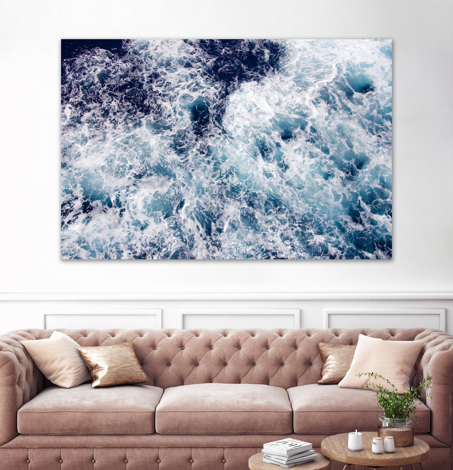 Swirl by Pexels on GIANT ART - white sea scene waves