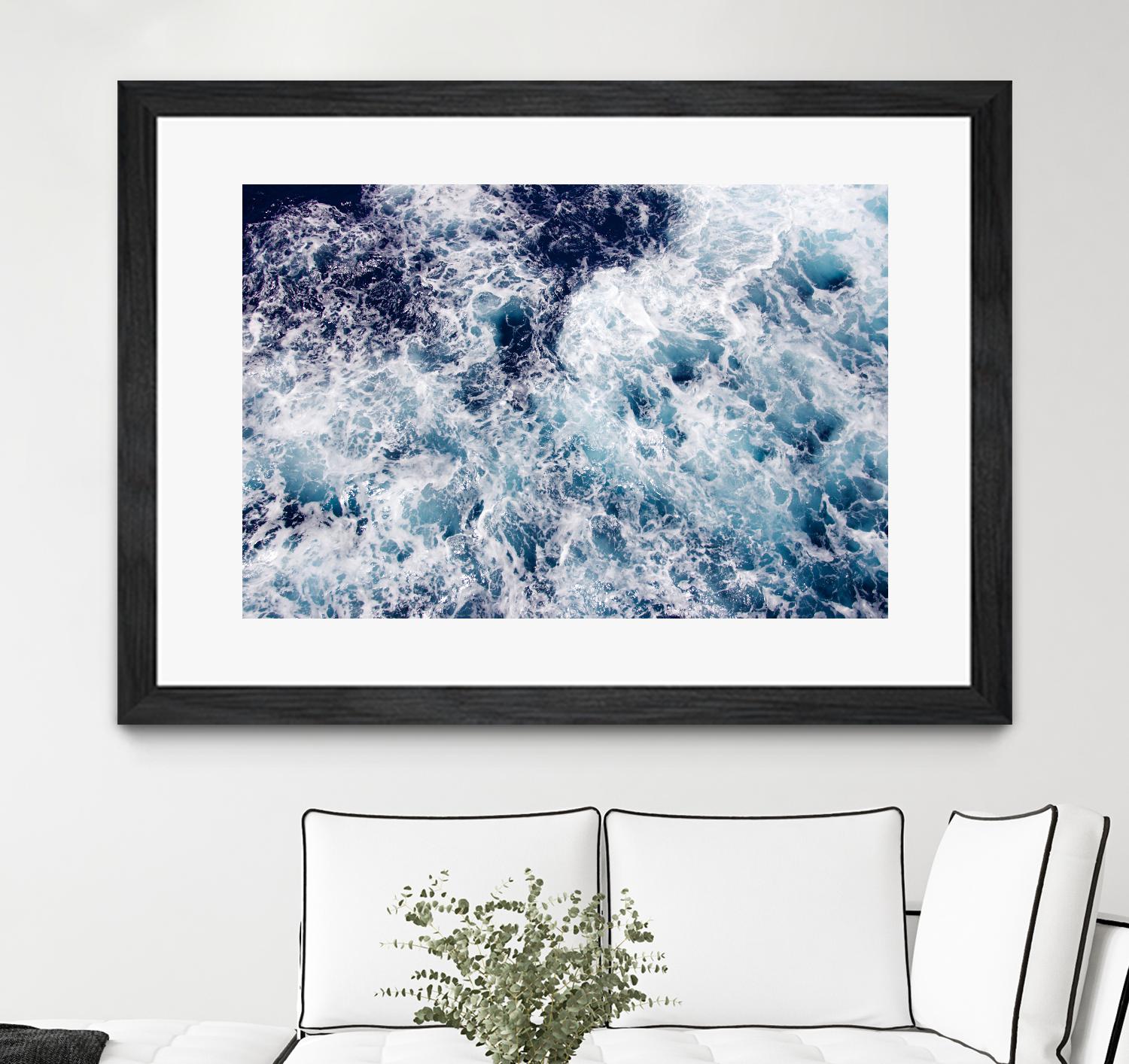 Swirl by Pexels on GIANT ART - white sea scene waves