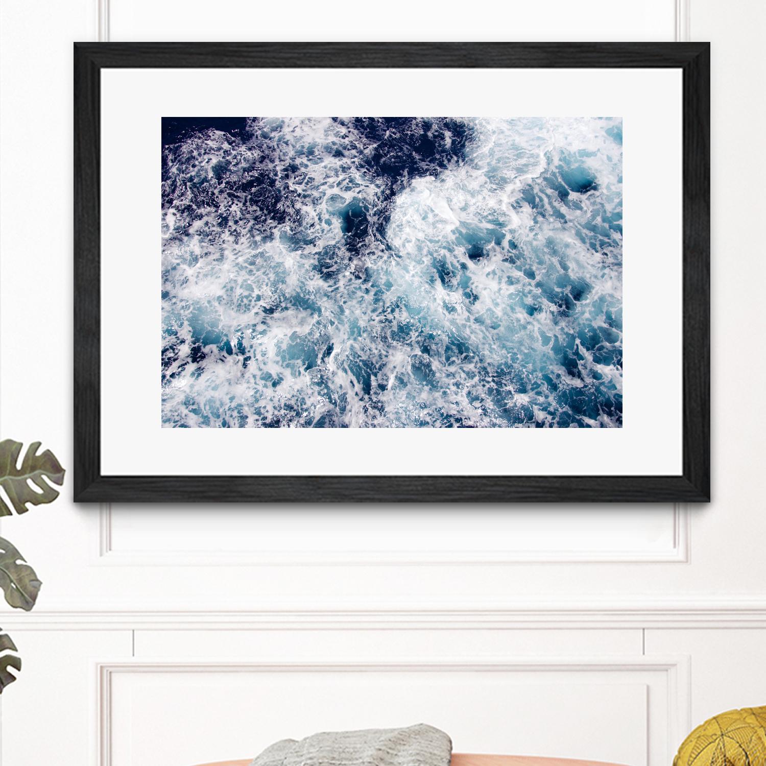 Swirl by Pexels on GIANT ART - white sea scene waves