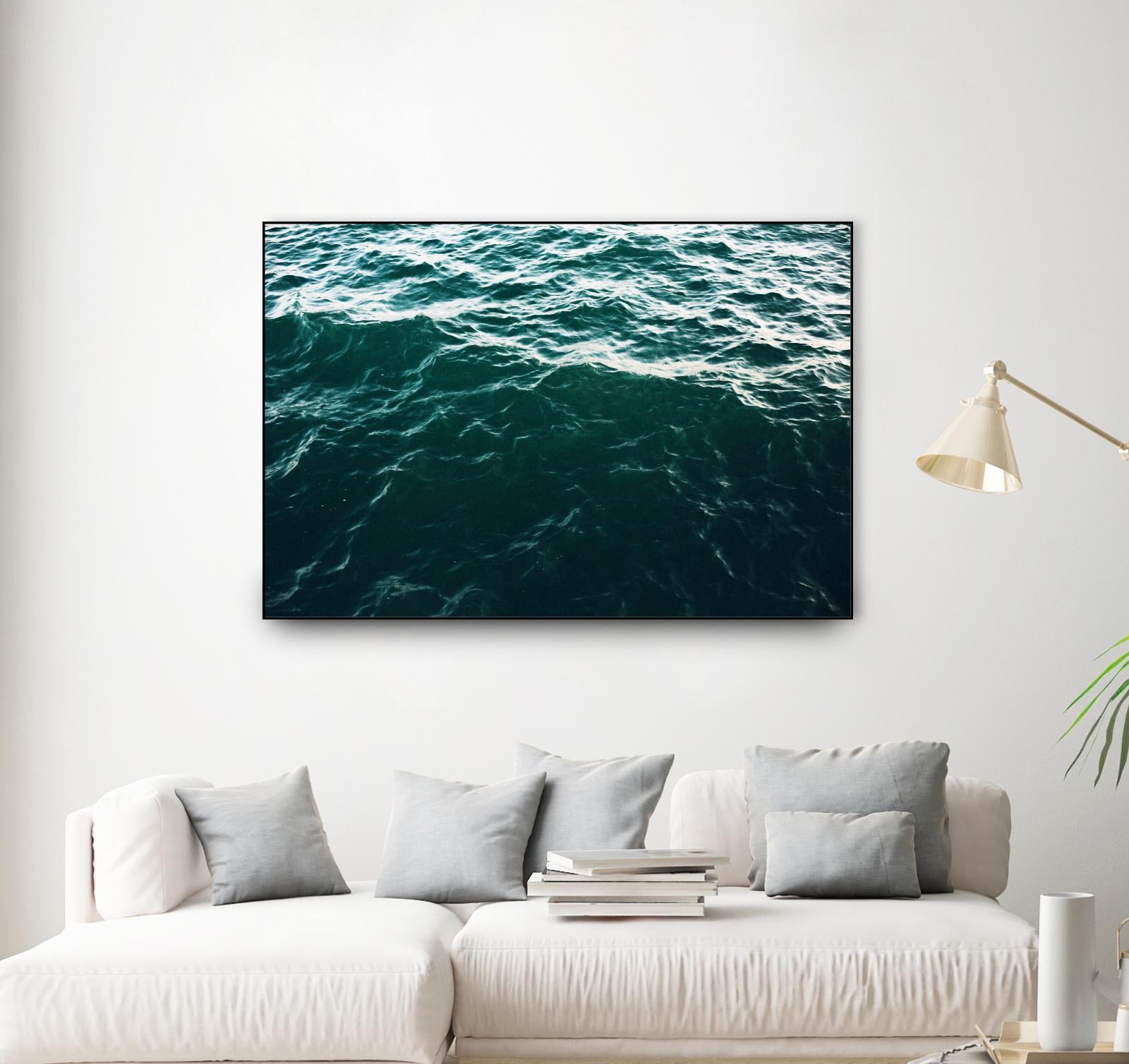 Waves by Pexels on GIANT ART - black sea scene