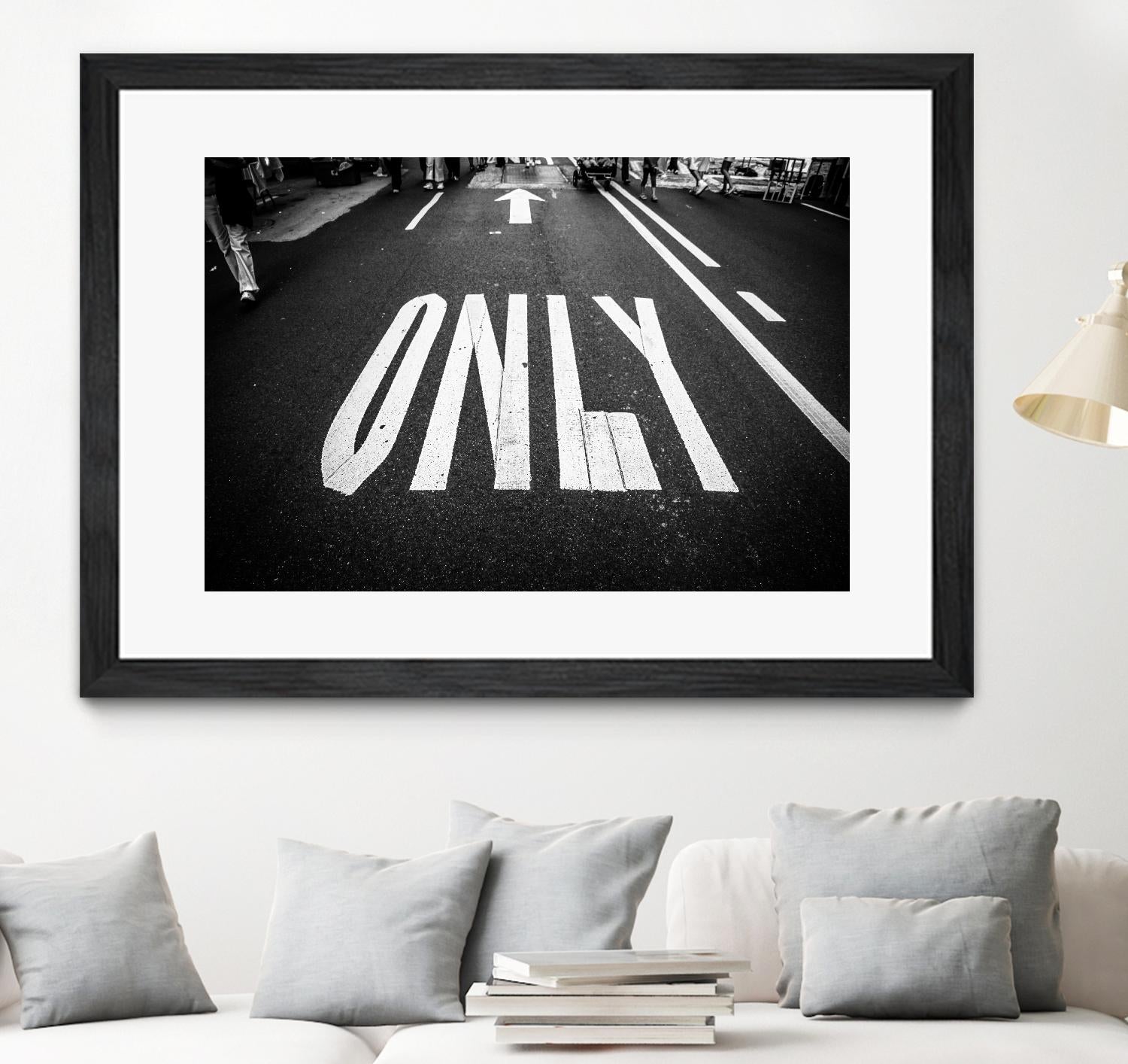 Only that way by Pexels on GIANT ART - white city scene