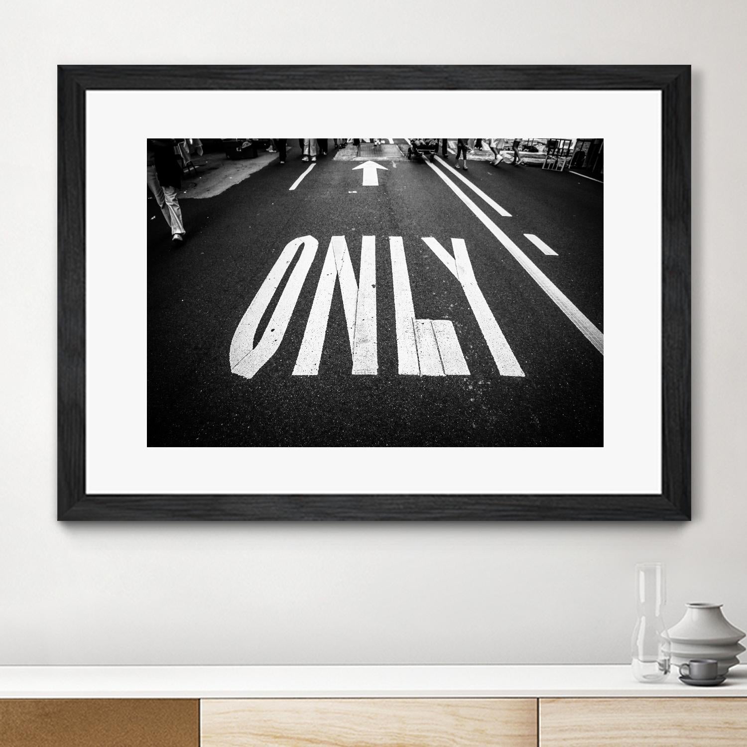 Only that way by Pexels on GIANT ART - white city scene