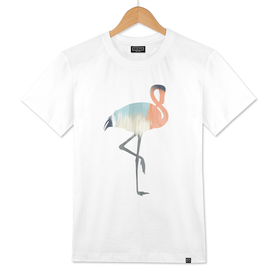 «Pastel Flamingo» Men's Classic T-Shirt by Orara Studio | Curioos