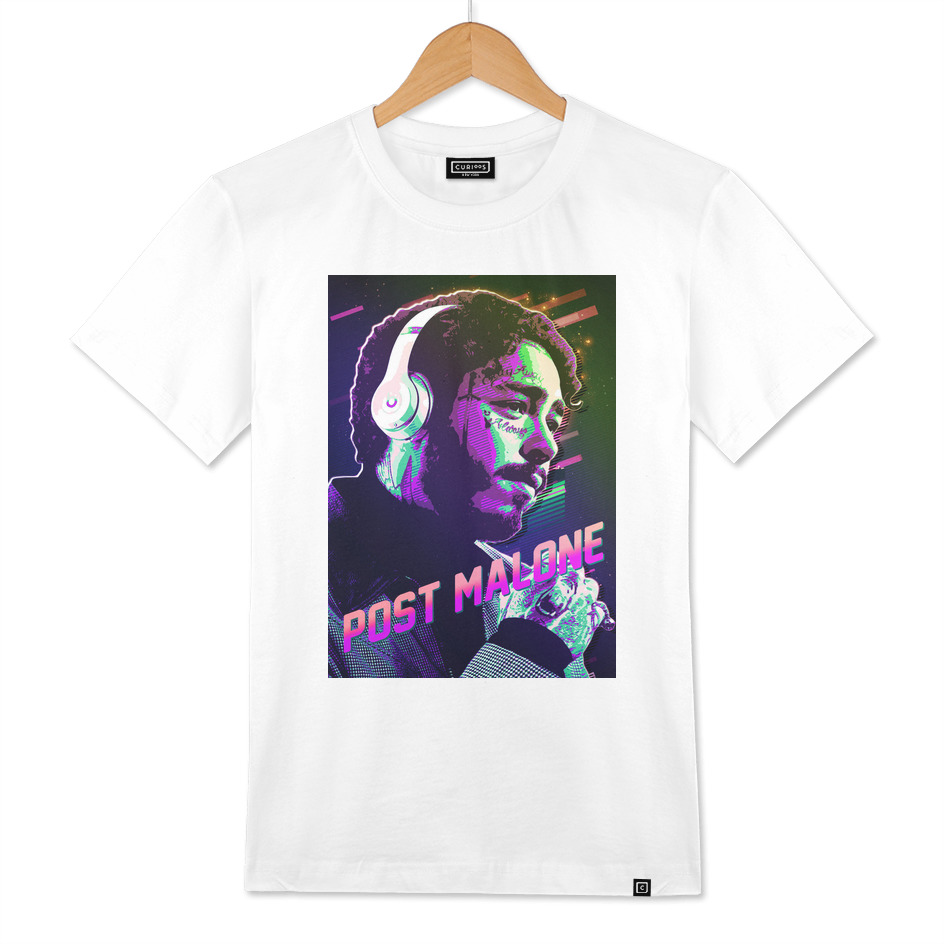 Post Malone Men S Classic T Shirt By Gun Star Curioos - roblox post malone goodbyes