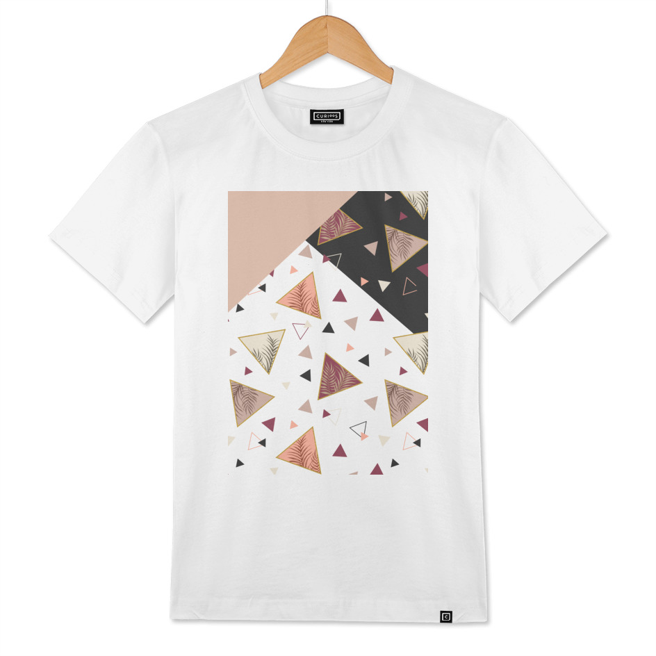 «Triangles&Palms» Men's Classic T-Shirt by DesigndN | Curioos