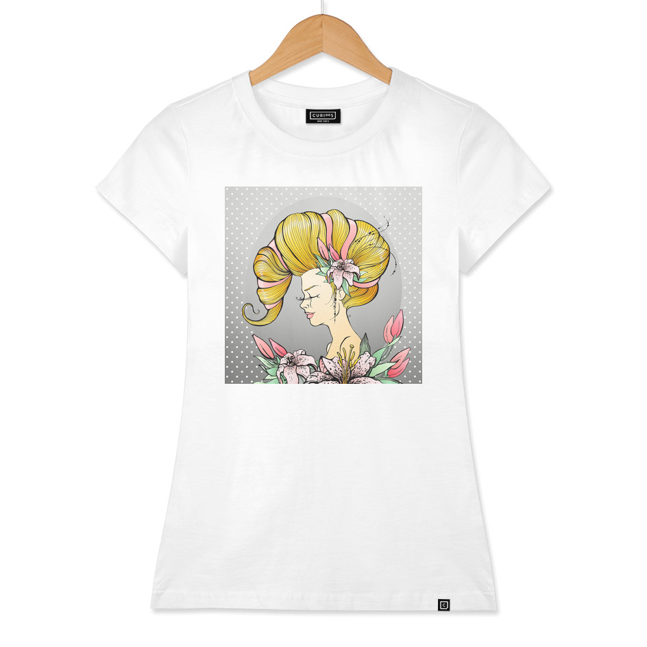 «Lily Queen» Women's Classic T-Shirt by MikArt | Curioos