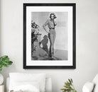 Grace Kelly (b/w photo) by BridgemanArt on GIANT ART - black and white actress
