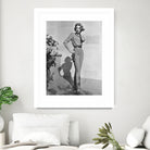 Grace Kelly (b/w photo) by BridgemanArt on GIANT ART - black and white actress