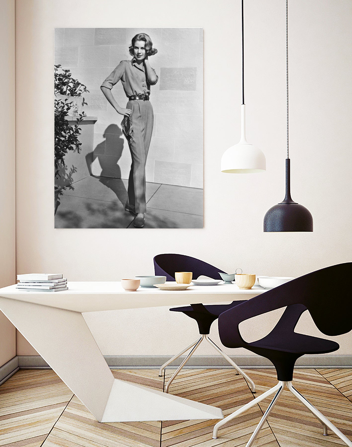 Grace Kelly (b/w photo) by BridgemanArt on GIANT ART - black and white actress