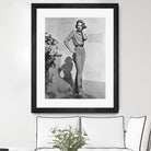 Grace Kelly (b/w photo) by BridgemanArt on GIANT ART - black and white actress