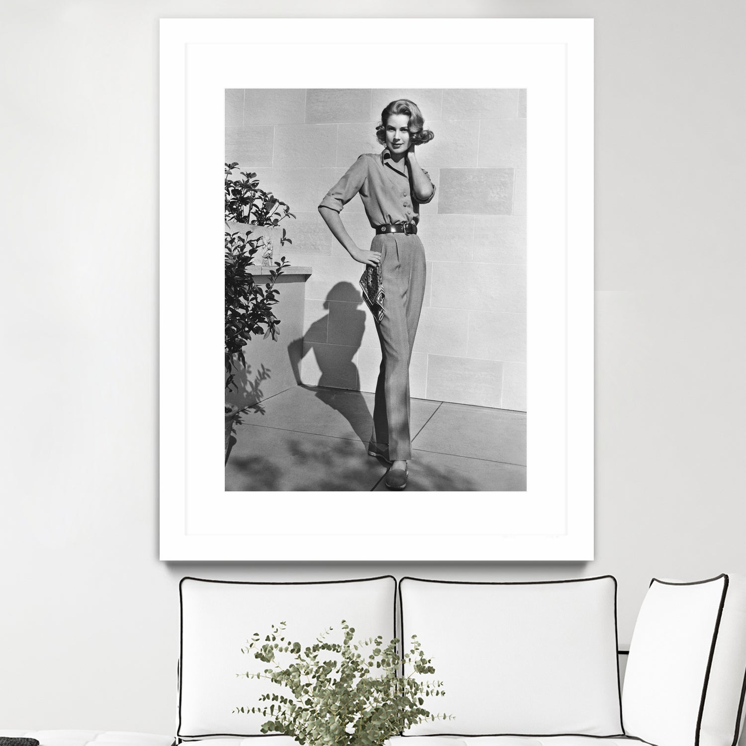 Grace Kelly (b/w photo) by BridgemanArt on GIANT ART - black and white actress