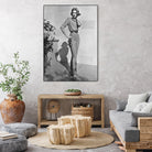 Grace Kelly (b/w photo) by BridgemanArt on GIANT ART - black and white actress