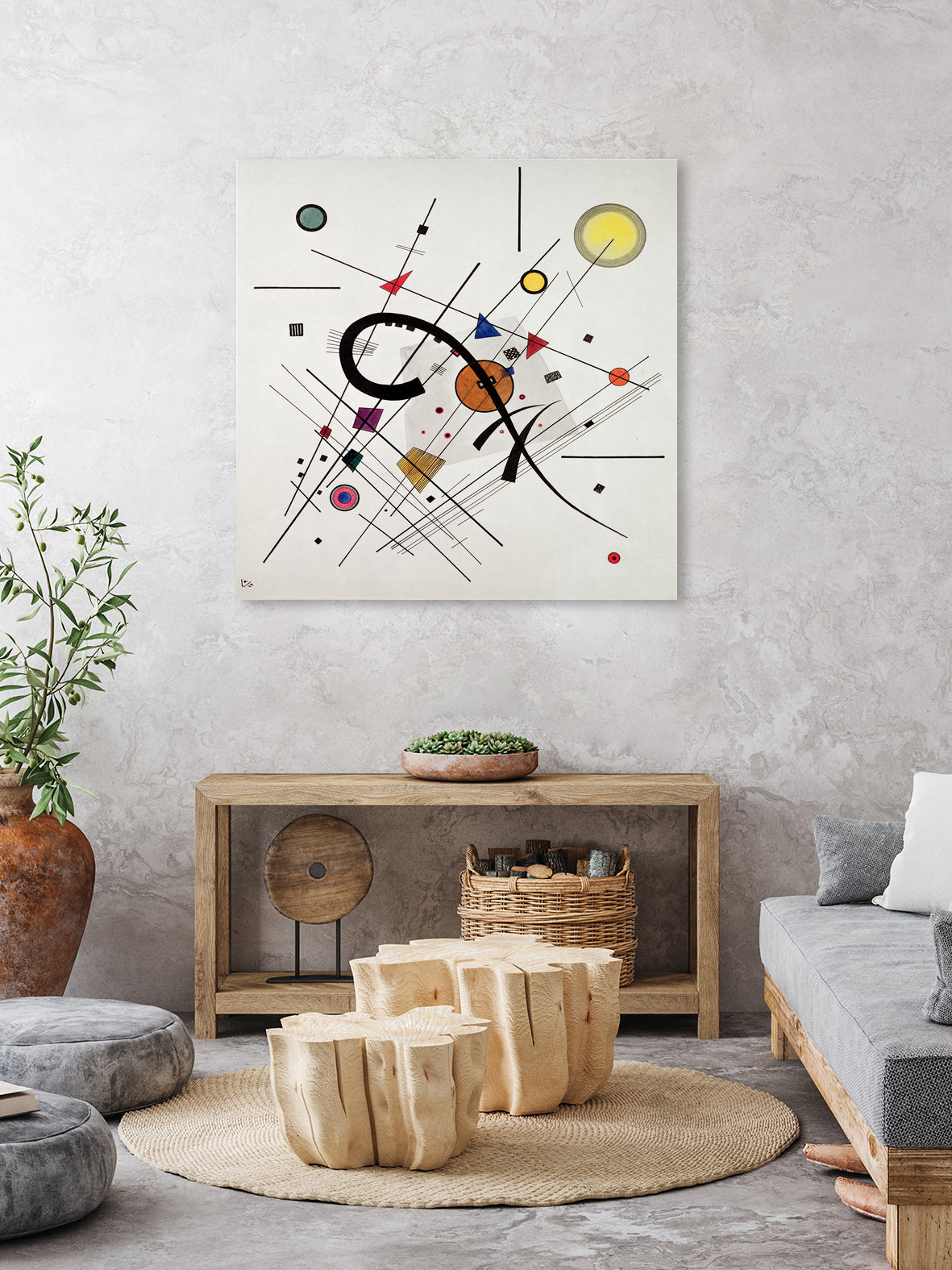 Grey Square, 1923 by Wassily Kandinsky on GIANT ART