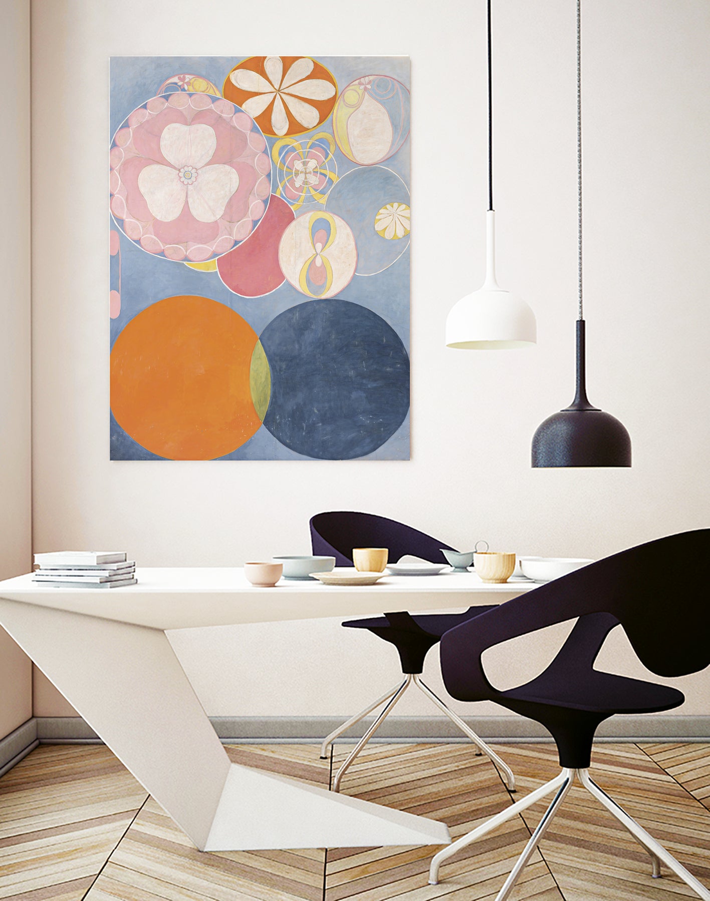 Group IV, No. 2. The Ten Largest, Childhood, 1907 by Hilma af Klint on GIANT ART - orange museum