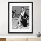 Sophia Loren at Cannes Festival 1954 by Bridgeman Images on GIANT ART - black and white photo