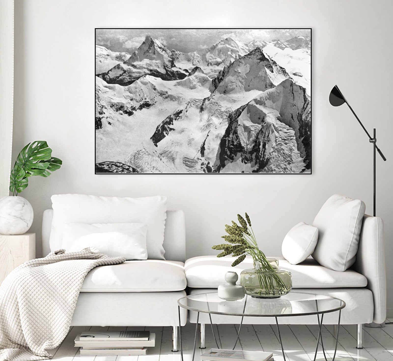 Mount Cervin, c.1900  by Bridgeman Images  on GIANT ART - black and white photogrpahy