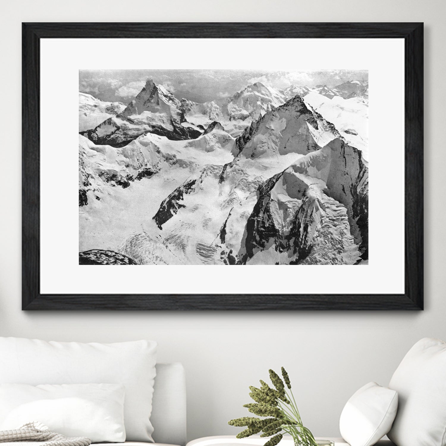 Mount Cervin, c.1900  by Bridgeman Images  on GIANT ART - black and white photogrpahy