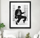Elvis Presley by  Bridgeman Images on GIANT ART - black and white  photography