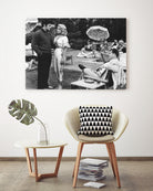 Elvis Presley, Jennifer Holden And Mickey Shaughnessy by Bridgeman on GIANT ART - black and white photography