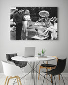 Elvis Presley, Jennifer Holden And Mickey Shaughnessy by Bridgeman on GIANT ART - black and white photography