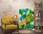 Jungle Tiger by 83 oranges on GIANT ART - orange digital jungle