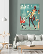 Paris Vintage Travel by Martin Wickstrom on GIANT ART