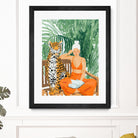 Jungle Vacay II by 83 Oranges on GIANT ART - orange digital tiger