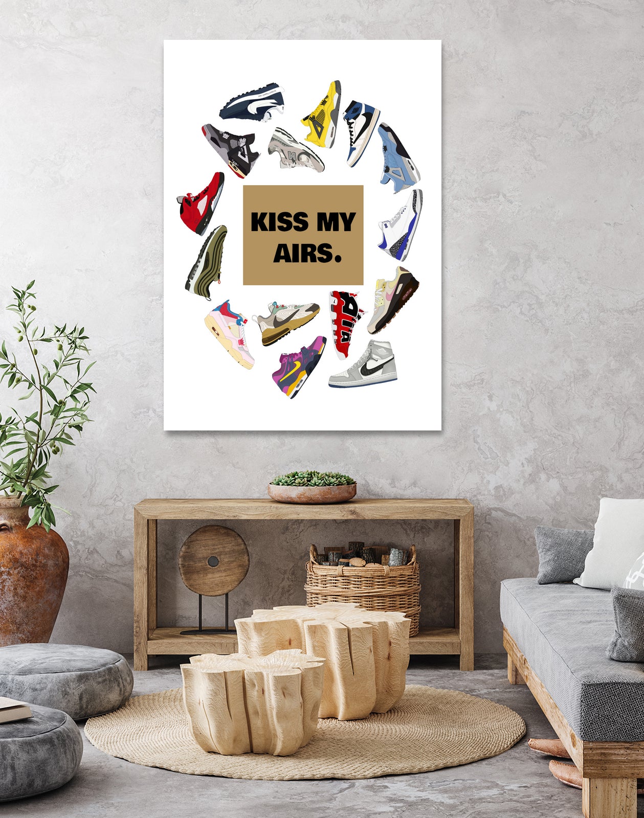 All Jordan - Kiss My Airs by Yanuar Ahmat on GIANT ART