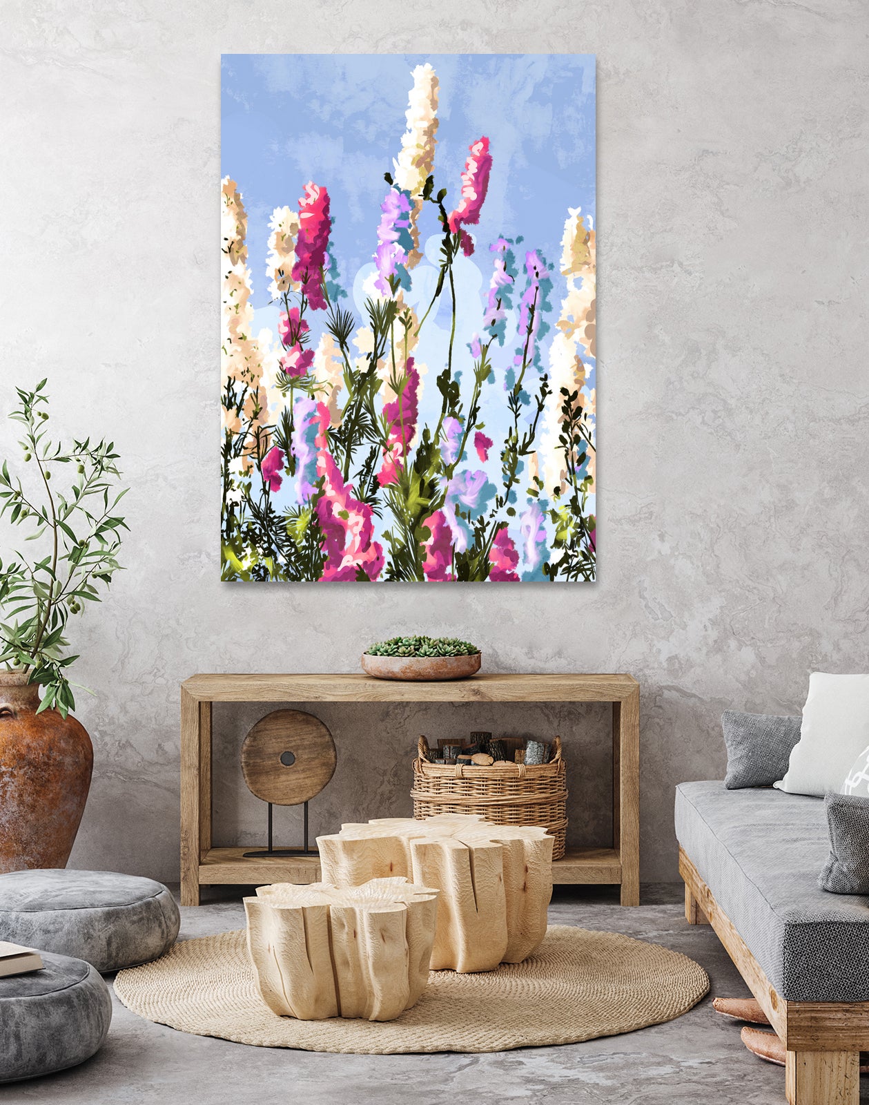 Positive Mindset Is Everything by 83 oranges on GIANT ART - pink digital