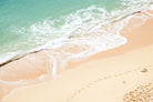 Atlantic Ocean Bliss 7 by Anitas Bellas Art on GIANT ART - beige landscape  turquoise water