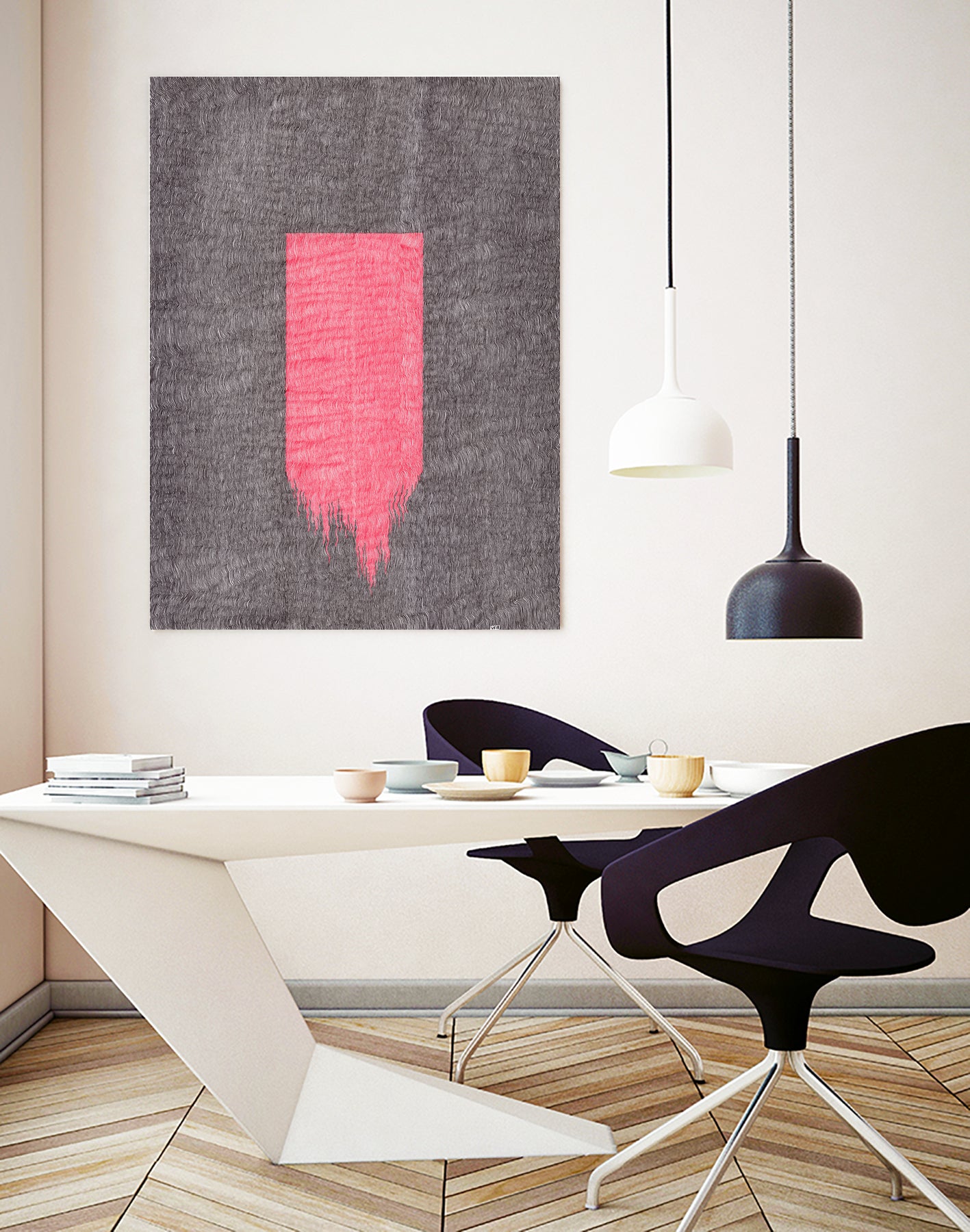 Myopic Obsession No. 12 by Victor Fitzsimons on GIANT ART - black mixed media