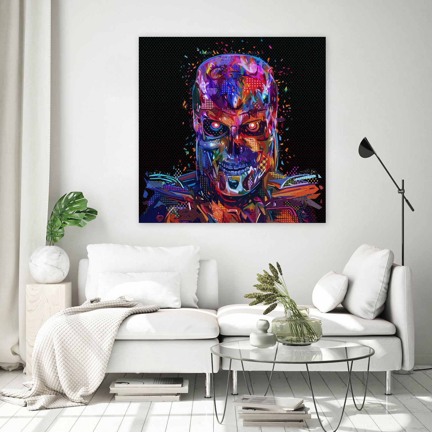 Pop Terminator by Alessandro Pautasso on GIANT ART - black digital painting