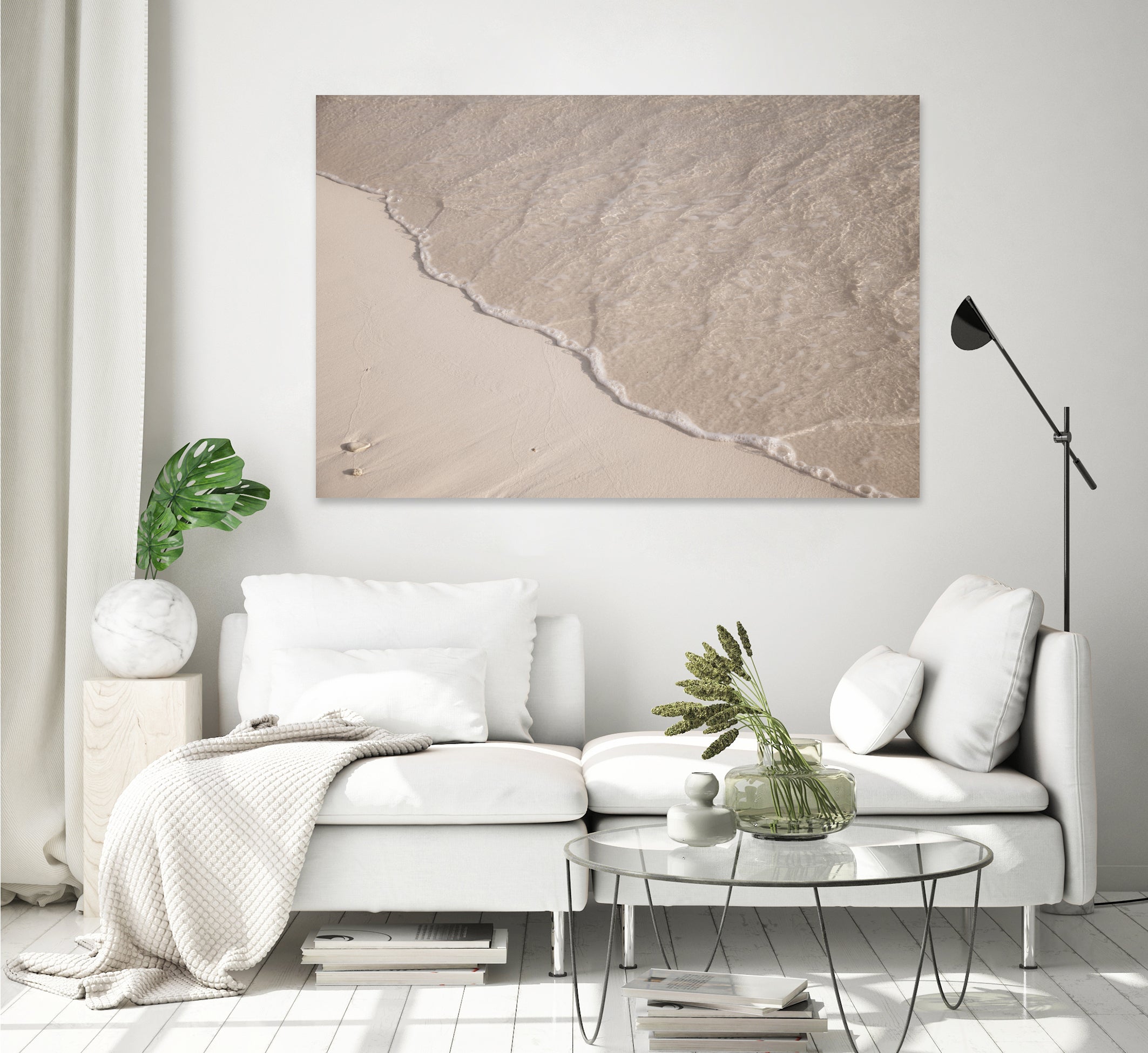 Caribbean Beach Zen Oasis 1 by Anitas Bellas Art on GIANT ART - coastal