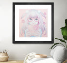 Gamer Girl 4 by Kaoru Hasegawa on GIANT ART - pink mixed media