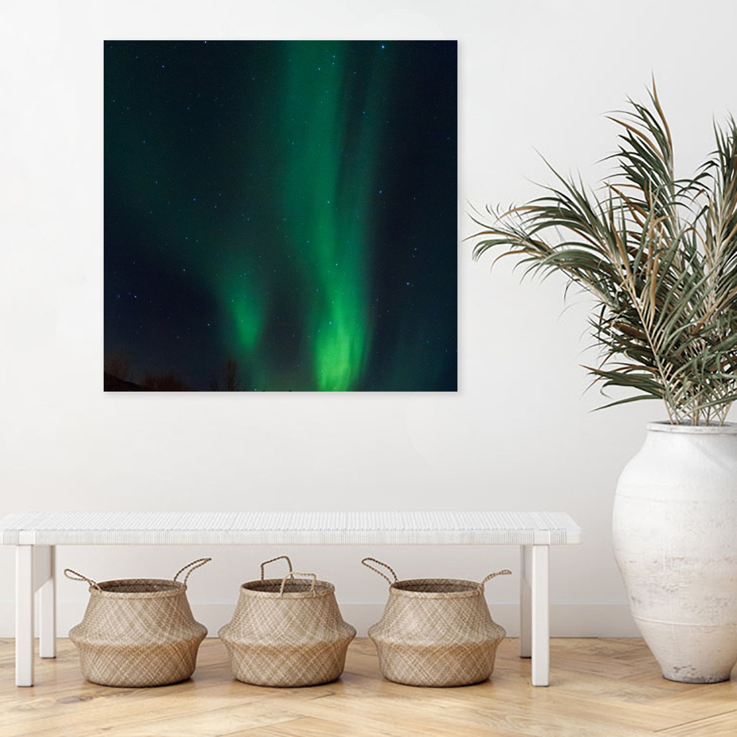 Under The Lights by Dominika Aniola on GIANT ART - green photo illustration