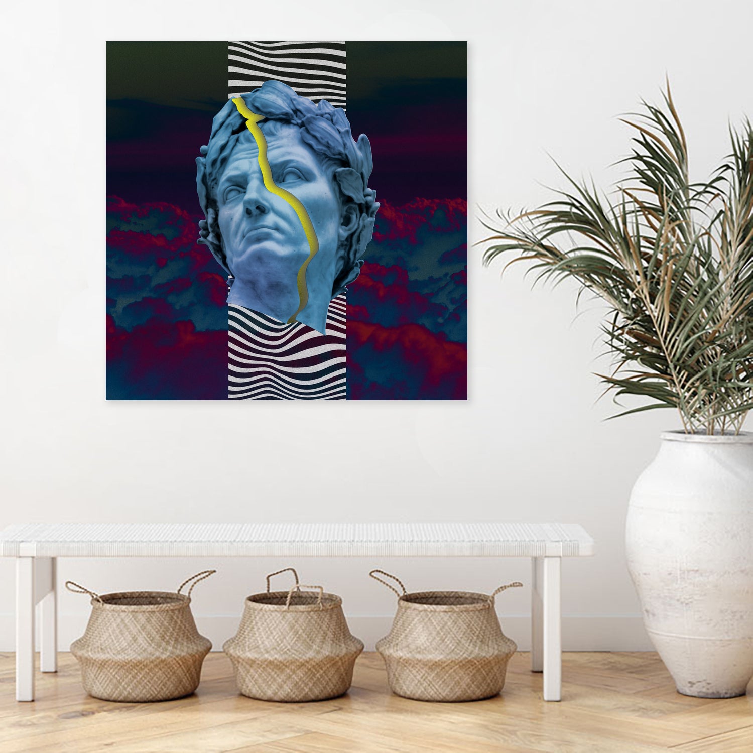 Julius Caesar by Serena Seli on GIANT ART - white photo manipulation