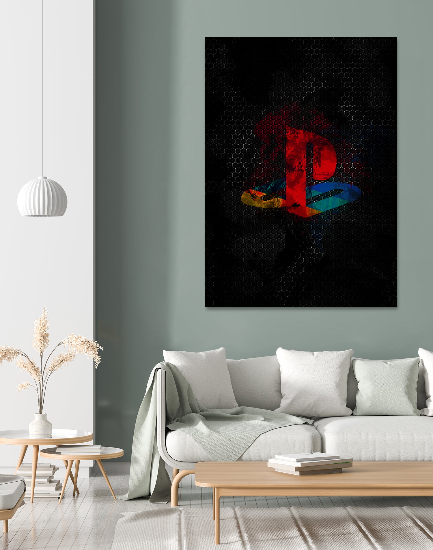 PlayStation dark splatter by Jurijs Permanickis on GIANT ART - black digital painting
