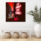 Stop Thinking, Start Drinking! by Mehmet Geren on GIANT ART - red photo manipulation