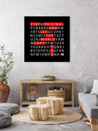 Stay Original by Mariana Angelova on GIANT ART - black typography