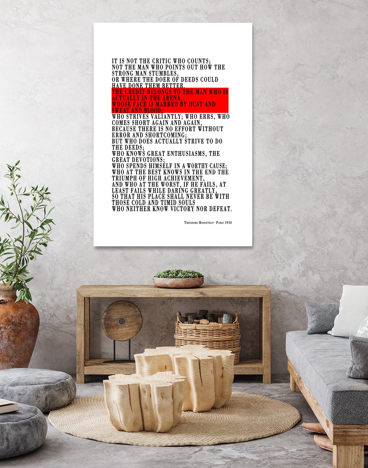 The Man in the Arena by Donna Carter on GIANT ART - black photo illustration