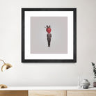 Strawberry Mugshot by Isa Valimaki on GIANT ART - red photo manipulation