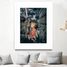 Disappearing by David Kostap on GIANT ART - red photo illustration
