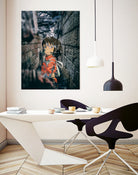 Disappearing by David Kostap on GIANT ART - red photo illustration