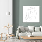 SACRAMENT - single line art by Andrew Strugallo on GIANT ART - white vector illustration