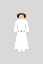 Leia 02 by Viktor Hertz on GIANT ART - white vector illustration