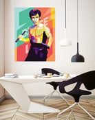 bruce lee by Martinus bagas Sutanto on GIANT ART - white vector illustration