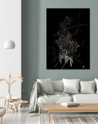 samurai japan katana warrior by Desi Setyoningrum on GIANT ART - black vector illustration
