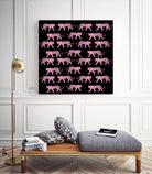Pink Tiger by Vanka Manitarka on GIANT ART - pink digital painting